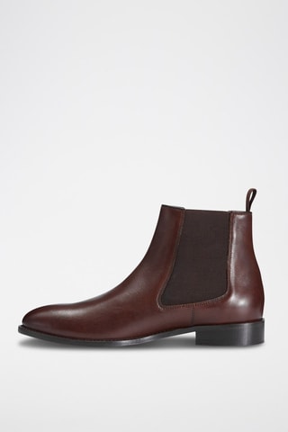 Bottines Chelsea en cuir Marron  - McFinlay