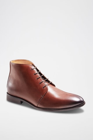 Boots en cuir Marron  - Arthur & Brooke