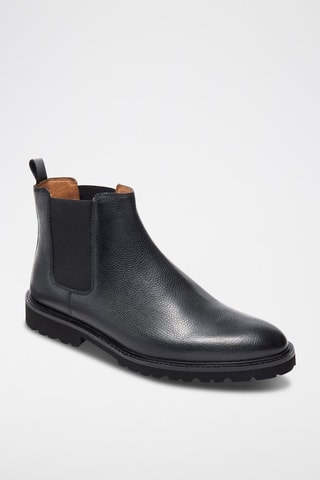 Bottines Chelsea Alexander en cuir Noir - McFinlay