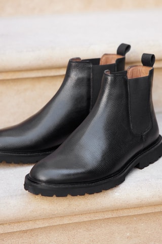 Bottines Chelsea Alexander en cuir Noir - McFinlay