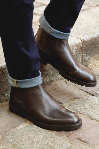 Bottines Chelsea Alexander en cuir Marron - McFinlay