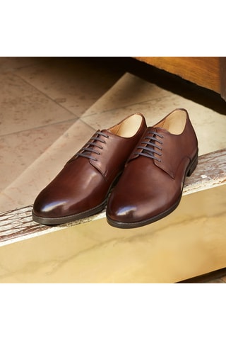Derbys en cuir Marron  - Arthur & Brooke