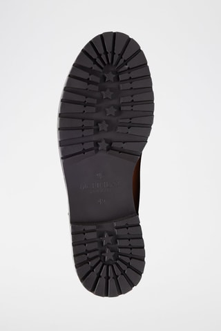 Derbys Roystom en cuir Camel - McFinlay