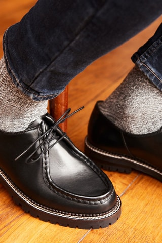 Derbys en cuir Roystom Noir - McFinlay