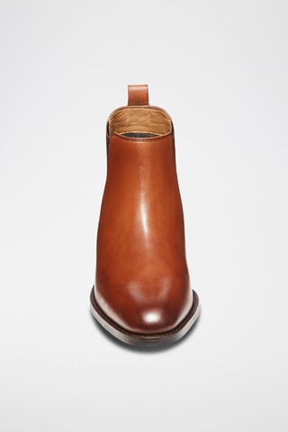 Bottines Chelsea en cuir Cameron Camel - Shepperd and Sons