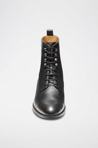Boots en cuir Henry Noir - McFinlay