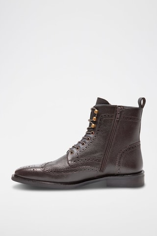 Bottines Curtis en cuir Noir - McFinlay