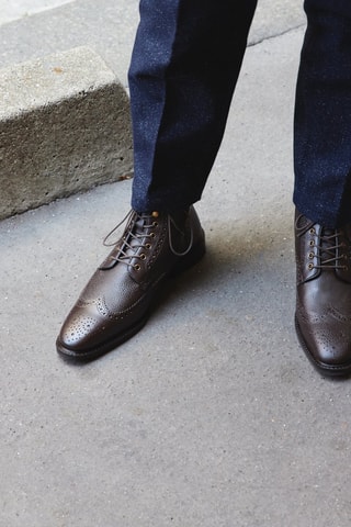 Bottines Curtis en cuir Noir - McFinlay