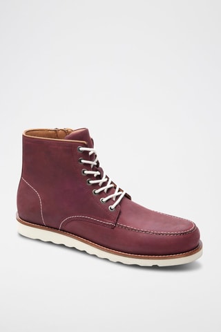 Bottines Keith en cuir Bordeaux - McFinlay