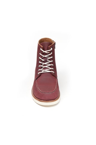 Bottines Keith en cuir Bordeaux - McFinlay