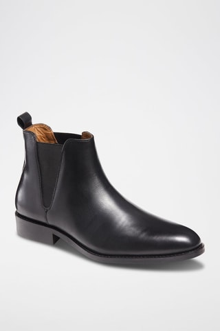 Bottines Chelsea en cuir Noir - Shepperd and Sons