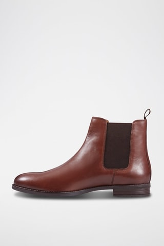 Bottines Chelsea en cuir Albert Marron - Arthur & Brooke