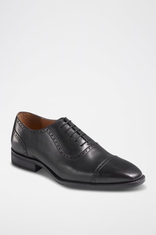 Richelieus en cuir Noir  - Arthur & Brooke