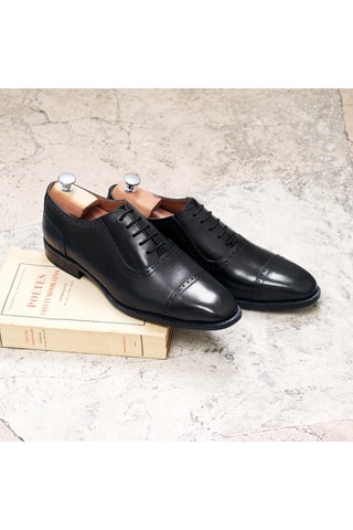 Richelieus en cuir Noir  - Arthur & Brooke