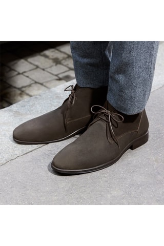 Derbys en nubuck Alexander 
Marron - Leonarr x Swan