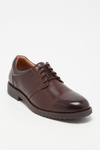 Derbys en cuir Orso - Marron foncé - Marco Bonelli
