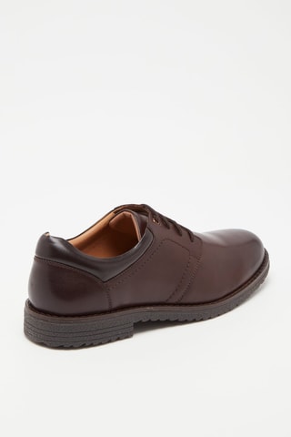 Derbys en cuir Orso - Marron foncé - Marco Bonelli