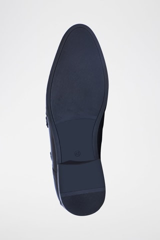 Derbys à boucles en cuir Germain - Noir - Eric Bonchamps