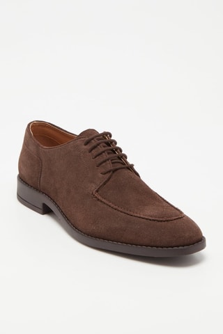 Derbys en nubuck Enzo - Marron - Marco Bonelli