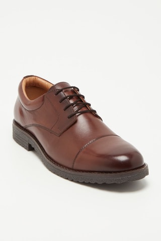 Derbys en cuir Amadeo - Marron - Marco Bonelli