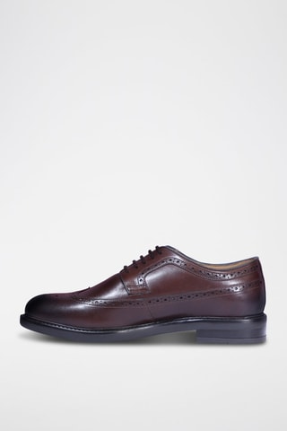 Derbys en cuir Anatole - Marron - Eric Bonchamps