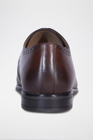 Derbys en cuir Antoine - Marron - Eric Bonchamps