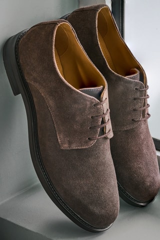 Derbys en nubuck Régis - Gris - Eric Bonchamps