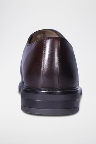 Derbys en cuir Regis - Marron - Eric Bonchamps