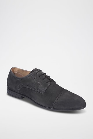 Derbys en nubuck Antoine - Marron - Eric Bonchamps