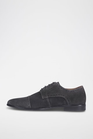 Derbys en nubuck Antoine - Marron - Eric Bonchamps