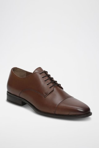 Derbys en cuir Oliver 
Marron - Leonarr x Swan
