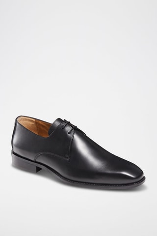 Derbys en cuir Verne Noir - Guillemets