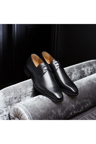 Derbys en cuir Verne Noir - Guillemets