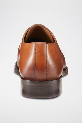 Derbys en cuir Kafka Camel - Guillemets