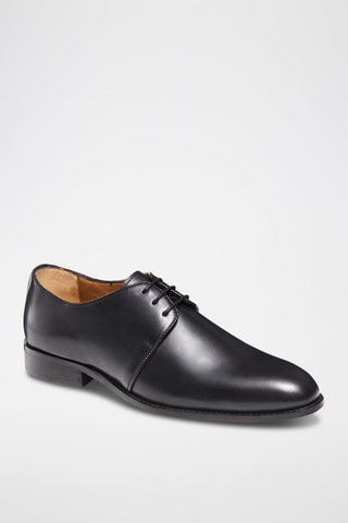 Derbys en cuir Christie Noir - Guillemets