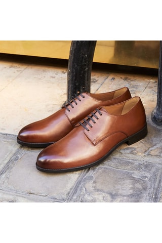 Derbys en cuir Forest Camel - Arthur & Brooke