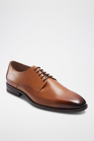 Derbys en cuir Watson Camel - Arthur & Brooke