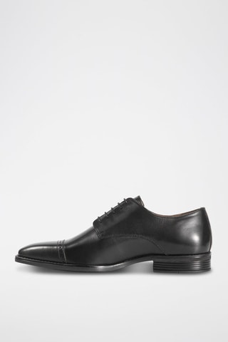 Derbys en cuir Edward Noir - Arthur & Brooke