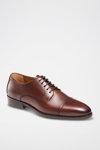 Derbys en cuir Kafka Marron - Guillemets