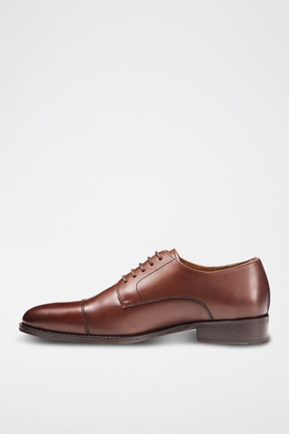 Derbys en cuir Kafka Marron - Guillemets
