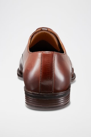 Derbys en cuir Edward Marron - Arthur & Brooke