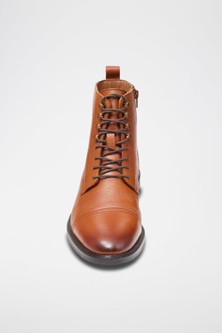 Boots en cuir Lenny Camel - McFinlay