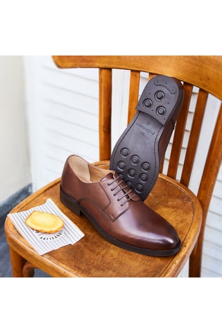 Derbys en cuir Proust Marron - Guillemets
