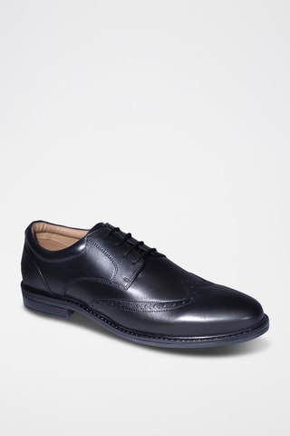 Derbys en cuir Denis - Noir - Eric Bonchamps