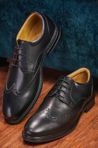 Derbys en cuir Denis - Noir - Eric Bonchamps