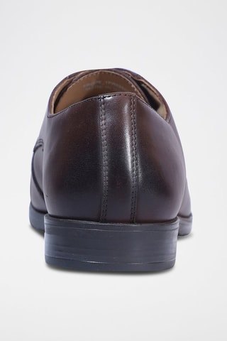 Derbys en cuir Désiré - Marron - Eric Bonchamps