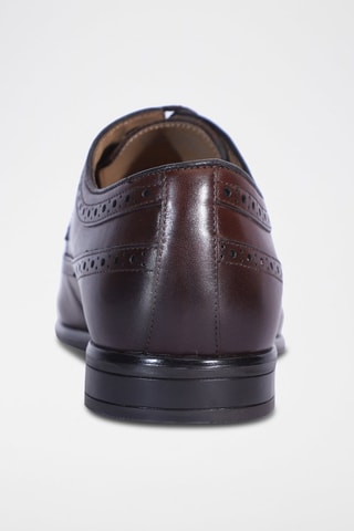 Derbys en cuir Benjamin - Marron - Eric Bonchamps