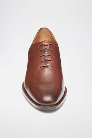 Richelieus en cuir Alfredo - Marron - Lazzareli