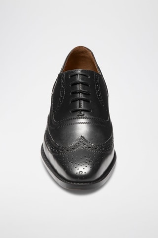 Richelieus en cuir Edward - Noir - McFinlay