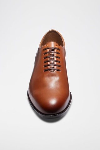 Richelieus en cuir John - Camel - Arthur & Brooke